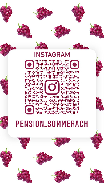 Instagram Profil der Pension Sommerach